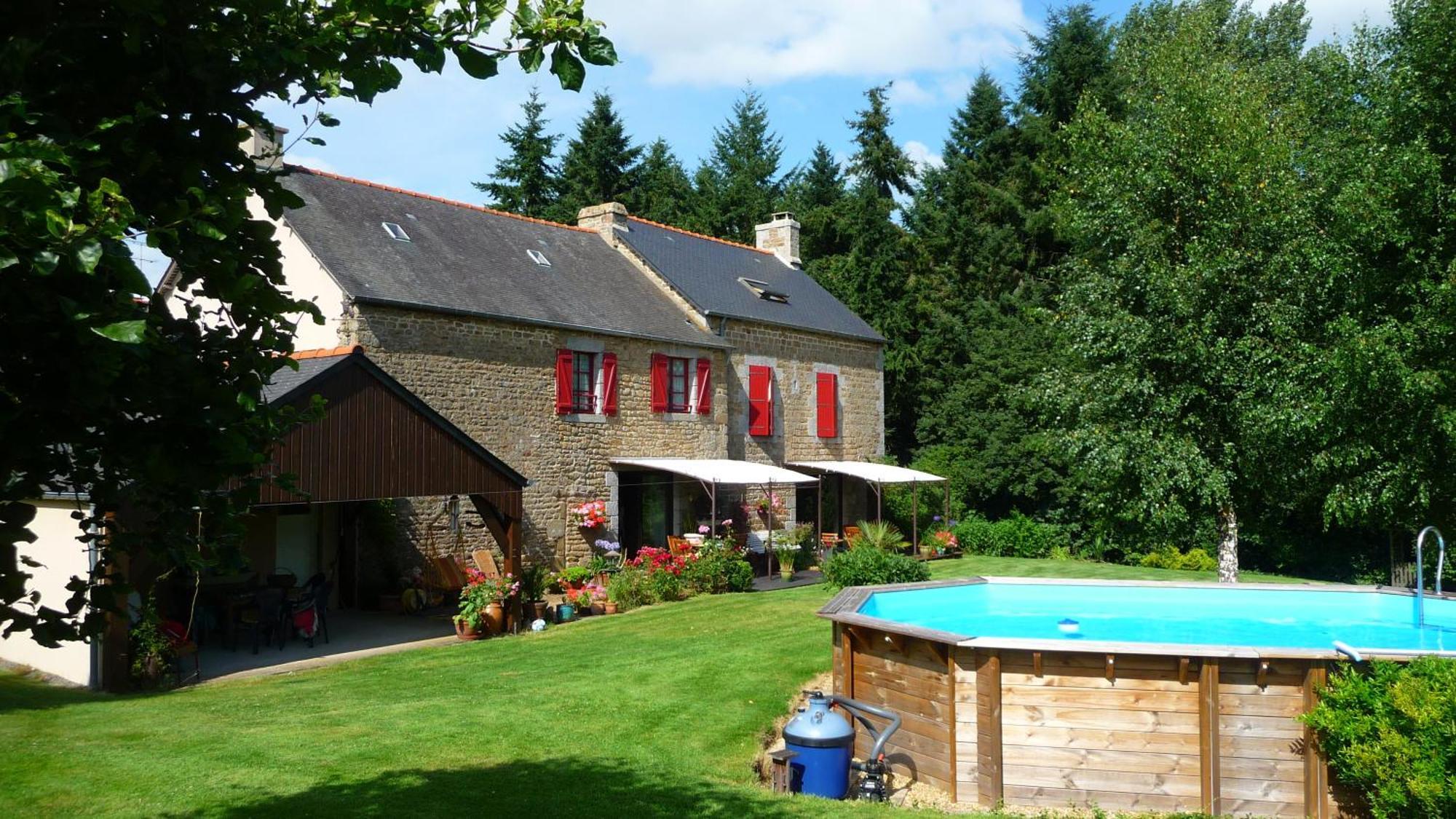 Chambres D'Hotes Le Bas Rassinoux Saint-Ouen-des-Alleux Buitenkant foto